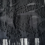 Гобелен из шерсти мериноса с узелками Ночь  варинант исполнения - 1 | Loft Concept в Нижнем Новгороде