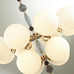 Люстра со вставками из керамики SkyEast 12 ламп варинант исполнения - 3 | Loft Concept в Нижнем Новгороде