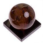 Настольный письменный набор с часами из природного камня обсидиана Royal Set варинант исполнения - 6 | Loft Concept в Нижнем Новгороде