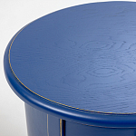 Синяя тумба на фигурных ножках Shelby варинант исполнения - 4 | Loft Concept в Нижнем Новгороде