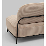 Диван Стоун велюр рельефный бежевый варинант исполнения - 4 | Loft Concept в Нижнем Новгороде