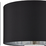 Настольная лампа с белым фактурным корпусом и черным абажуром Twisted варинант исполнения - 3 | Loft Concept в Нижнем Новгороде