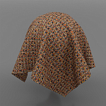 Мебельная ткань Шенилл терракотовый цвет 142 см T4-58 варинант исполнения - 10 | Loft Concept в Нижнем Новгороде