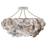 Потолочный светильник с каскадным абажуром из ракушек Sea Ravens варинант исполнения - 3 | Loft Concept в Нижнем Новгороде