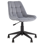 Мягкое компьютерное кресло Plushe Grey варинант исполнения - 1 | Loft Concept в Нижнем Новгороде