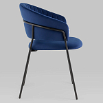 Стул в велюре синего цвета Horizon варинант исполнения - 2 | Loft Concept в Нижнем Новгороде