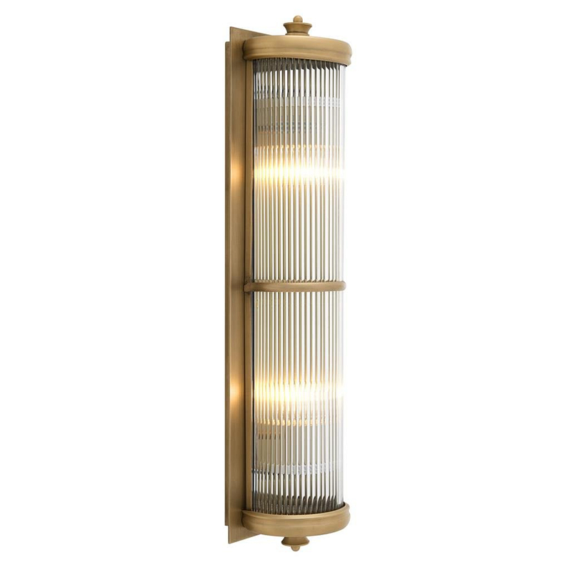 Бра Wall Lamp Glorious XL Brass Латунь Прозрачное Стекло в Нижнем Новгороде | Loft Concept 