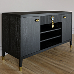 Комод-буфет Elsa Dreams Black с открытыми полками   варинант исполнения - 2 | Loft Concept в Нижнем Новгороде