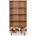 Широкий стеллаж с принтом Elise Rack варинант исполнения - 6 | Loft Concept в Нижнем Новгороде