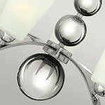 Люстра с матовыми конусными плафонами и декоративными элементами в форме шаров Hinkley варинант исполнения - 16 | Loft Concept в Нижнем Новгороде