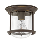 Потолочный светильник для ванных комнат со стеклянным плафоном и одной лампой Hinkley варинант исполнения - 8 | Loft Concept в Нижнем Новгороде