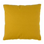 Подушка декоративная хлопковая горчичного цвета с абстрактным принтом Elysian Flow Sunset варинант исполнения - 2 | Loft Concept в Нижнем Новгороде