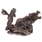 Декоративная статуэтка Дракон Фуцанлун Fuzanglong Dragon Brown Statuette варинант исполнения - 1 | Loft Concept в Нижнем Новгороде