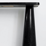 Консоль чёрная на 2-х конусообразных ножках Eros варинант исполнения - 3 | Loft Concept в Нижнем Новгороде