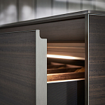 Кухонный гарнитур из массива дерева и камня HI-LINE 6 FRAME DOOR Dada Engenereed Kitchen варинант исполнения - 9 | Loft Concept в Нижнем Новгороде