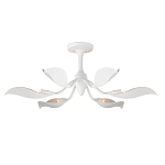 Потолочный светильник с плафонами в виде белых лепестков Delicate Flower варинант исполнения - 2 | Loft Concept в Нижнем Новгороде