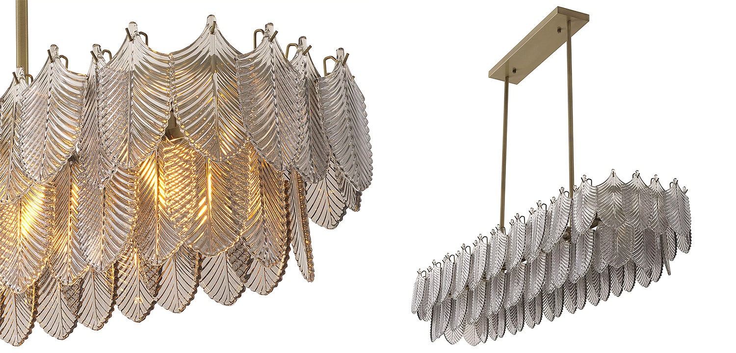 Люстра Eichholtz Chandelier Verbier Rectangular Люстра Eichholtz Chandelier Verbier Rectangular - Loft-Concept в Нижнем Новгороде