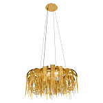 Люстра круглая подвесная с металлическими дугами и длинными цепочками 80 см Atlantis Chain варинант исполнения - 12 | Loft Concept в Нижнем Новгороде