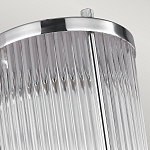 Бра для ванных комнат с прозрачным рифленым цилиндрическим плафоном на прямоугольном зеркальном основании Feiss варинант исполнения - 3 | Loft Concept в Нижнем Новгороде