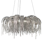 Люстра круглая подвесная с металлическими дугами и длинными цепочками 80 см Atlantis Chain варинант исполнения - 1 | Loft Concept в Нижнем Новгороде