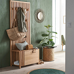 Плетеная корзина для белья с ручками Nyimbo Wicker Basket варинант исполнения - 2 | Loft Concept в Нижнем Новгороде