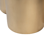 Стол журнальный круглый керамогранит белый Keramos варинант исполнения - 4 | Loft Concept в Нижнем Новгороде