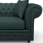 Мебельная ткань Шенилл темно-зеленый цвет 138 см T4-39 варинант исполнения - 6 | Loft Concept в Нижнем Новгороде