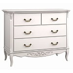 Комод белый из массива бука в стиле прованс White Provence варинант исполнения - 2 | Loft Concept в Нижнем Новгороде
