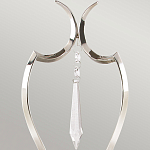 Бра с 2-мя лампами и подвеской из прозрачного стекла Elstead Lighting варинант исполнения - 5 | Loft Concept в Нижнем Новгороде