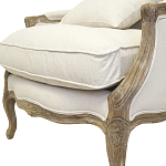 Кресло Ava Classical Armchair beige flax варинант исполнения - 4 | Loft Concept в Нижнем Новгороде