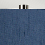 Настольная лампа с цилиндрическим абажуром и прозрачным стеклянным основанием Quintiesse варинант исполнения - 10 | Loft Concept в Нижнем Новгороде