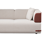 Трехместный диван Richmond с кожаной отделкой варинант исполнения - 5 | Loft Concept в Нижнем Новгороде