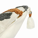 Подушка декоративная с вышивкой и кисточками Divine Abstractions варинант исполнения - 3 | Loft Concept в Нижнем Новгороде