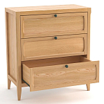 Комод с 3-мя ящиками светлый дуб Silva Oak Chest of Drawers варинант исполнения - 4 | Loft Concept в Нижнем Новгороде