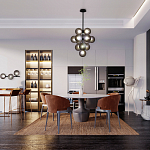 Люстра в форме виноградой грозди Inflorescence варинант исполнения - 4 | Loft Concept в Нижнем Новгороде