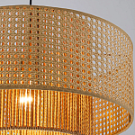 Подвесной светильник с абажуром из плтеного бамбука Light Inside the Cell варинант исполнения - 6 | Loft Concept в Нижнем Новгороде