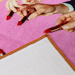 Коврик Seletti Lipstick Pink варинант исполнения - 1 | Loft Concept в Нижнем Новгороде