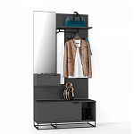 Вешалка настенная цвета графит Strict Lines варинант исполнения - 2 | Loft Concept в Нижнем Новгороде