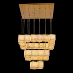 Люстра подвесная с квадратными плафонами из натурального камня Glowing Spheres варинант исполнения - 7 | Loft Concept в Нижнем Новгороде