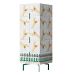 Тумба с зелеными ножками Tall Forest Ok варинант исполнения - 2 | Loft Concept в Нижнем Новгороде