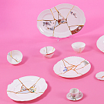 Десертная тарелка Seletti Kintsugi варинант исполнения - 2 | Loft Concept в Нижнем Новгороде