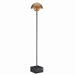 Торшер с куполообразным абажуром на чёрном мраморном основании Riverside Floor Lamp варинант исполнения - 2 | Loft Concept в Нижнем Новгороде