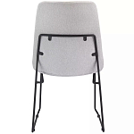 Стул мягкий светло-серый Chair Gray Runners варинант исполнения - 4 | Loft Concept в Нижнем Новгороде