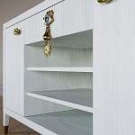 Комод-буфет Elsa Dreams White с открытыми полками   варинант исполнения - 7 | Loft Concept в Нижнем Новгороде