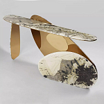 Консоль в виде овальных элементов Jinye console варинант исполнения - 2 | Loft Concept в Нижнем Новгороде