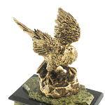 Часы настольные из натурального камня с декором в виде орла Eagle Stone Clock варинант исполнения - 9 | Loft Concept в Нижнем Новгороде