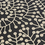 Подушка декоративная черного цвета Blossom Essence Grace варинант исполнения - 4 | Loft Concept в Нижнем Новгороде