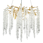 Люстра с декором в виде ветвей с хрустальными подвесками Fairytree Gold Crystal Chandelier 6 варинант исполнения - 1 | Loft Concept в Нижнем Новгороде