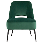 Мягкое кресло в зеленом велюре ALBA варинант исполнения - 2 | Loft Concept в Нижнем Новгороде