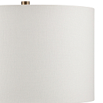 Настольная лампа с фактурным основанием с сочетании белого и зеленого цветов Festoon варинант исполнения - 2 | Loft Concept в Нижнем Новгороде